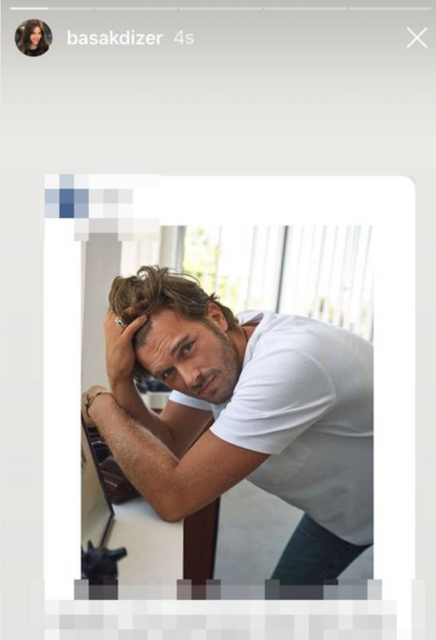 Tatlıtuğ'un eşi Başak Dizer bile söyleyecek söz bulamayarak Tatlıtuğ'un fotoğrafını paylaştı.