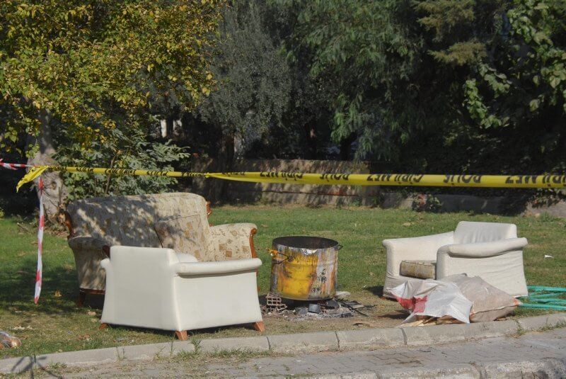 İşte o yürek burkan görüntüler...