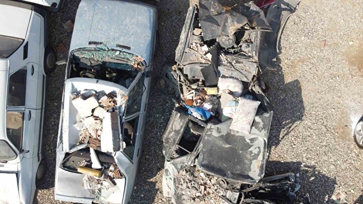 Araçlar kentin 3 farklı noktasında bulunan yediemin otoparklarına çekildi.