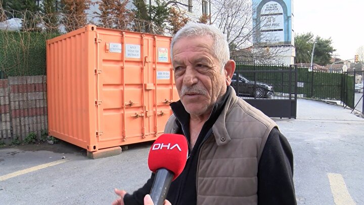 Konteynerin içinde deprem malzemesi olduğunu bildiğini söyleyen Tahsin Çalman,