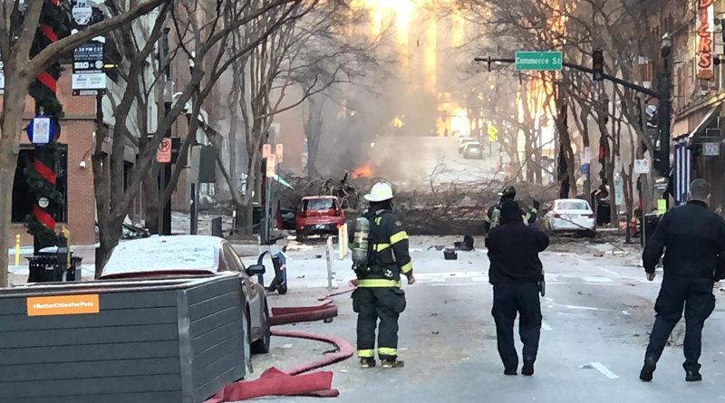 Patlama bir araçtan meydana geldi