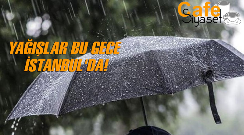 İstanbul'da yağış