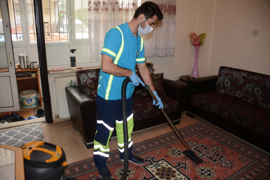 Tuzla Belediyesi temizlik ekipleri