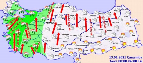 Isparta hava tgahmini