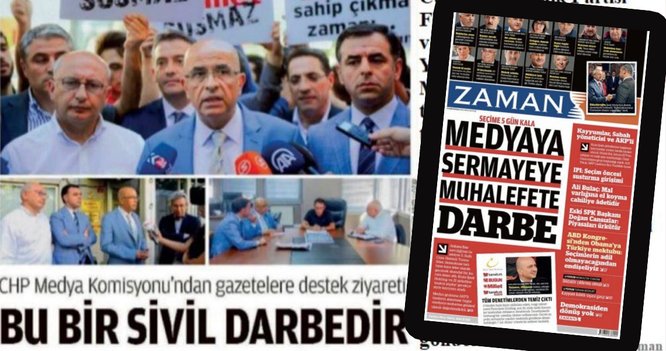 Bu bir sivil darbedir