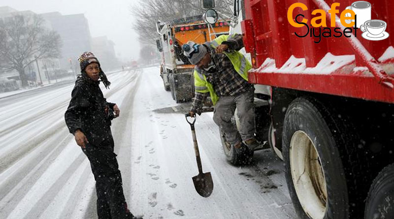 ABD Kar yağışı