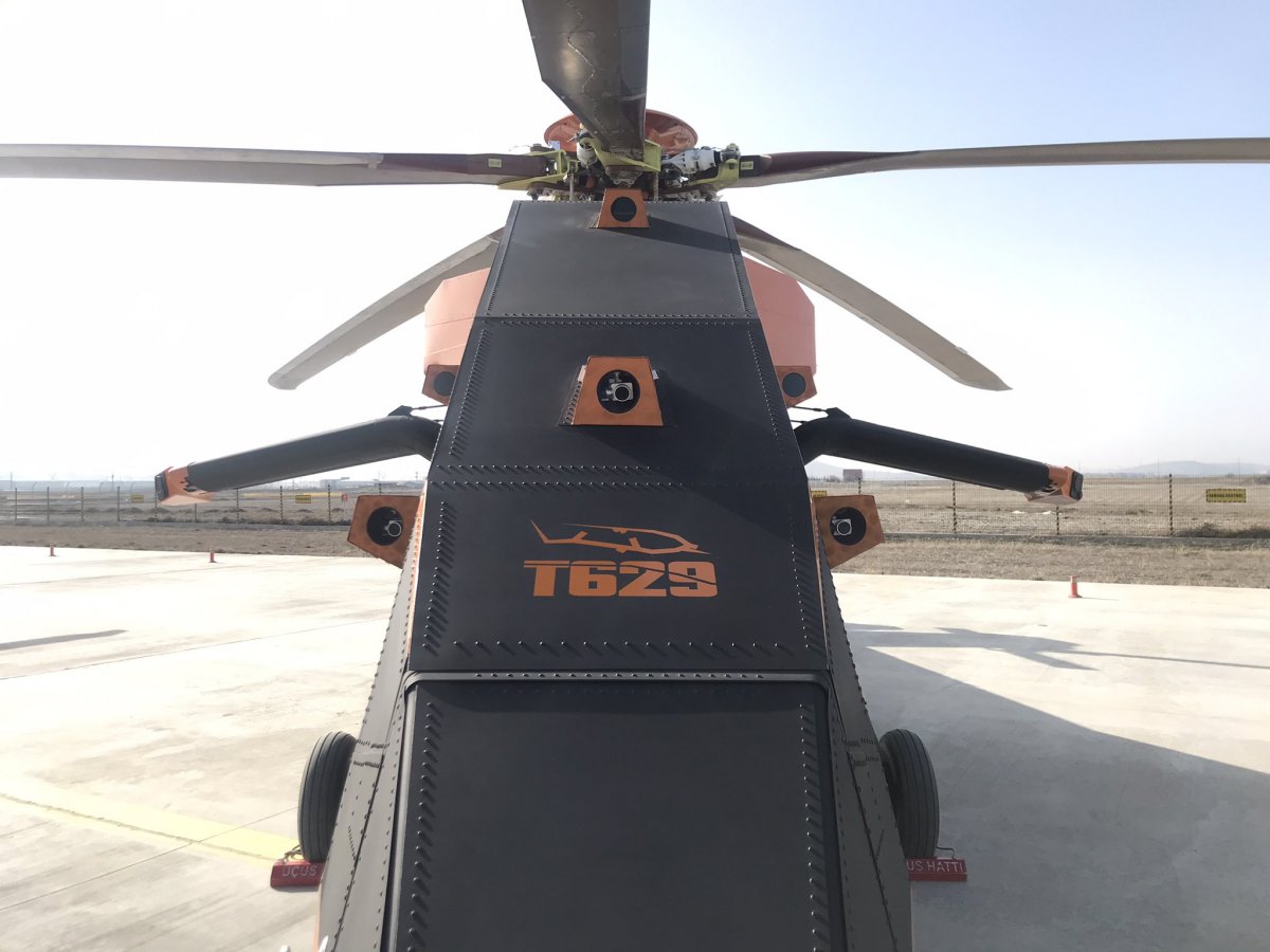 T-629 elektrikli helikopter