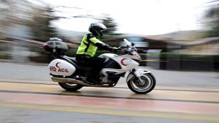 Sağlık Bakanlığı'nın motosikletli 112 ekipleri hayat kurtarıyor
