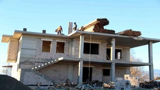 Manavgat'ta yanan evlerin yerine yeni evler yükseliyor
