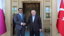 Cumhurbaşkanı Erdoğan Katar Emiri'ni kabul etti