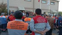 Sigortaları ve ikramiyeleri yatırılmayan Maltepe Belediyesi işçileri iş durdurdu