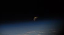 Uzay istasyonundan Ay tutulması fotoğraflandı