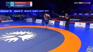 Azeri güreşçiden Ermeni rakibine “grand teknik”