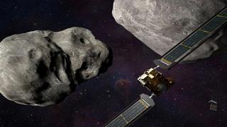 NASA'nın DART uzay aracı asteroidi vurdu