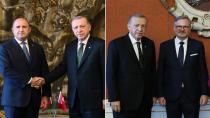 Erdoğan'dan Prag'da yoğun diplomasi trafiği