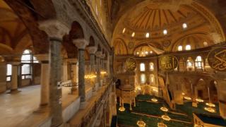 Hiç görmediğiniz açılardan Ayasofya Camii!