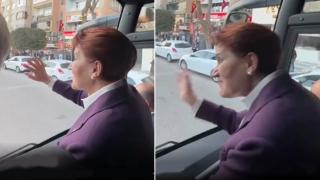 Meral Akşener Şanlıurfa'da boş sokakları selamladı