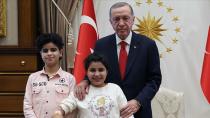 Erdoğan, Gazze'de yaralanan Filistinli kardeşleri kabul etti