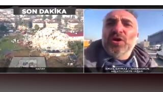 Halk TV'nin provokasyon girişimine depremzededen tepki!