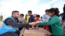 Tuzla Belediyesi’nden depremzede çocuklara oyuncak sürprizi