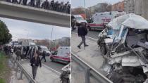 İstanbul’da zincirleme kaza: 28 yaralı!