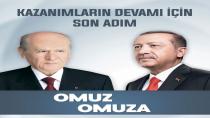 MHP'nin Yeni Reklam Sloganı Omuz Omuza