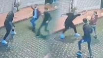 Beyoğlu'nda Pala ile turiste saldırdılar