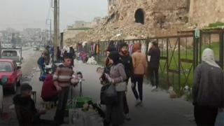 Halep sakinleri 6 Şubat depremini hatırlıyor