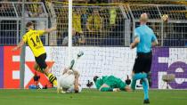 UEDortmund - PSJ yarı final maçının ilk yarısında tek gol vardı
