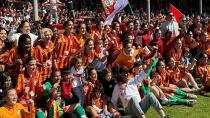 Kadın Futbol Süper Ligi'nin şampiyona Galatasaray