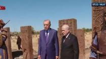 Başkan Erdoğan ve Bahçeli Ahlat Selçuklu Kabristanı'nı ziyaret etti